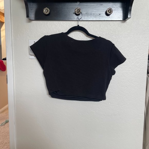 BABY TEE BRAMI CROP XL Black Klassy Network - Picture 8 of 9